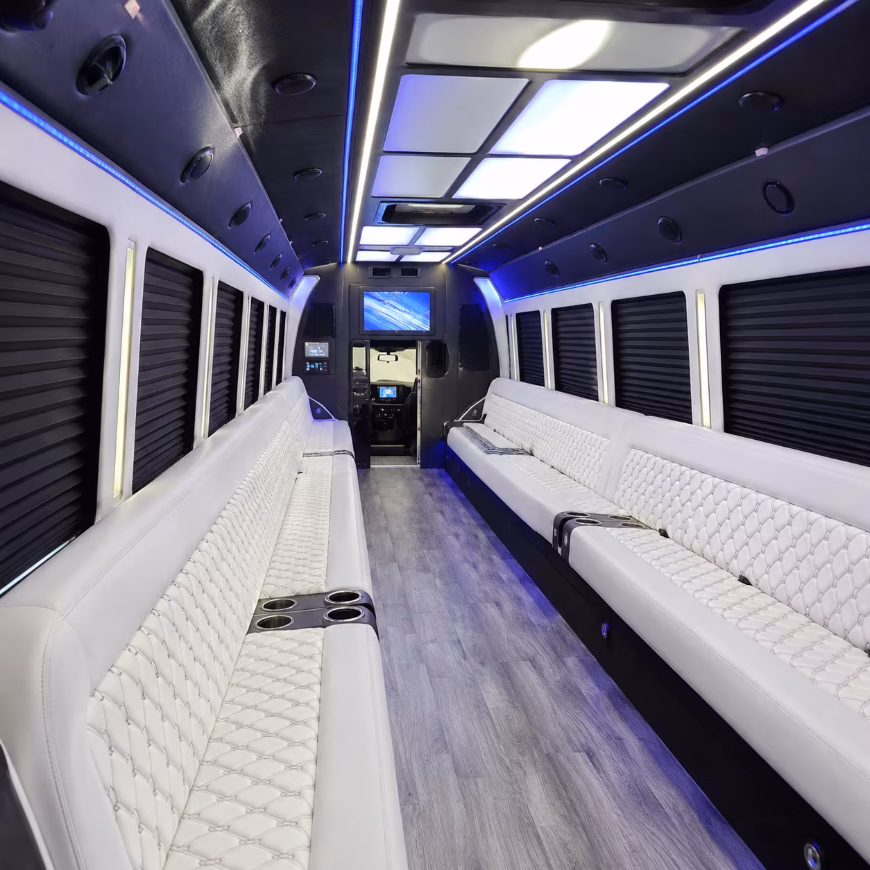 escondido party bus inside