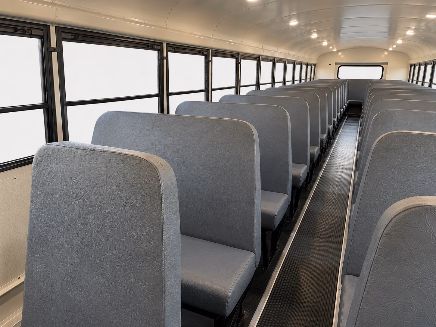 escondido school bus inside