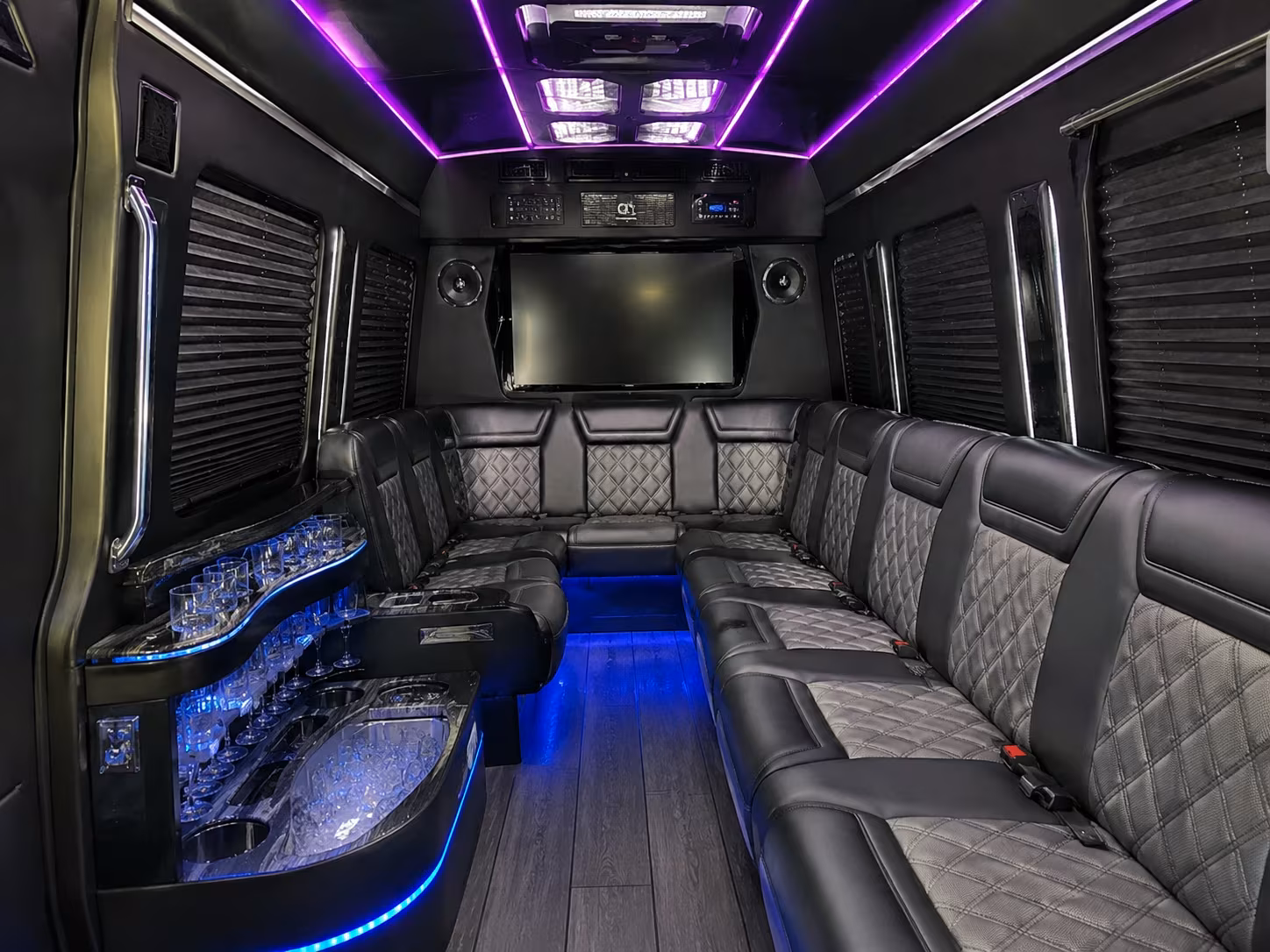 escondido sprinter limousine inside