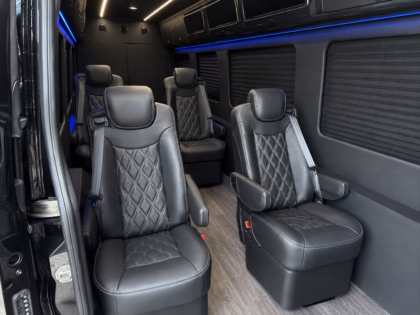 escondido sprinter van with driver interior