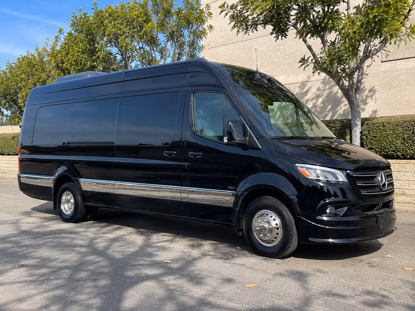 escondido sprinter van with driver